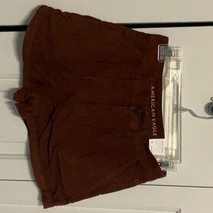 American Eagle corduroy mom shorts